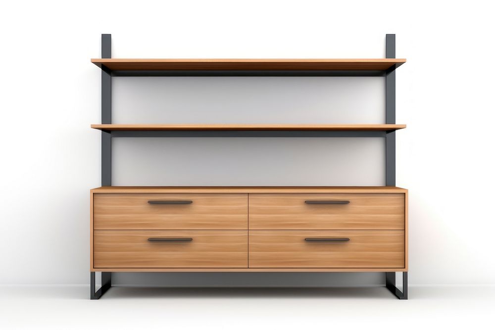 Furniture drawer shelf sideboard. AI generated Image by rawpixel.