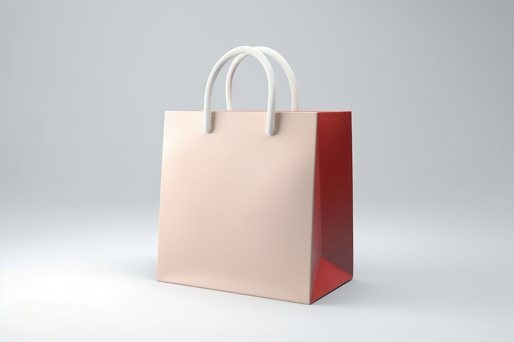 Bag handbag white background consumerism. AI generated Image by rawpixel.