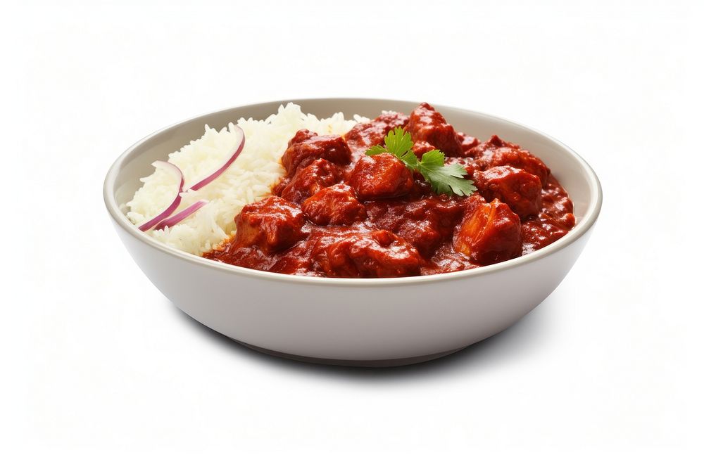 Food curry meat meal. AI generated Image by rawpixel.
