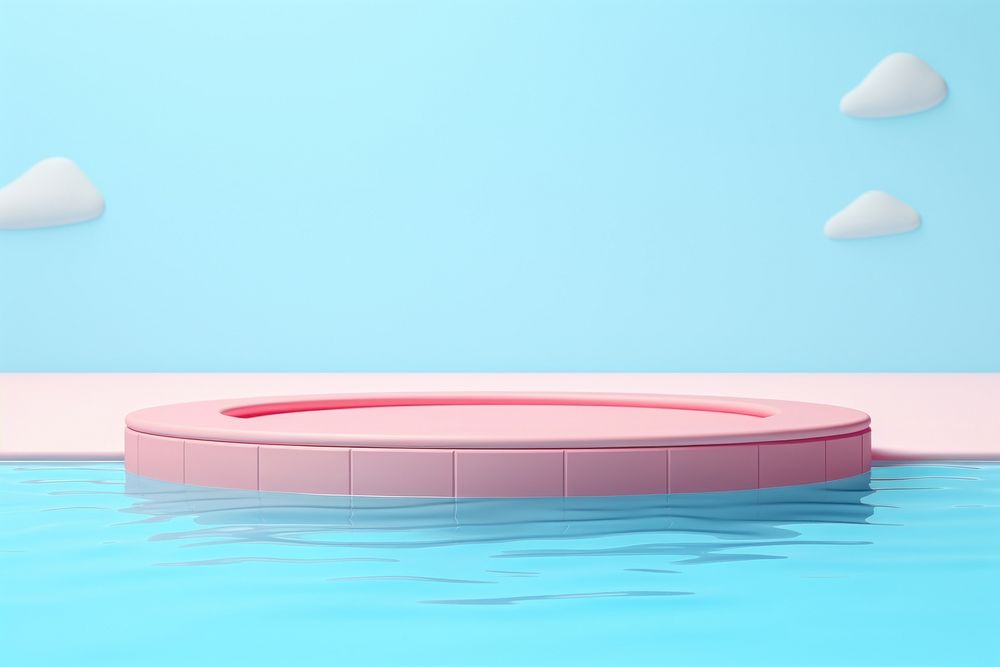 Outdoors water pool poolside. AI generated Image by rawpixel.