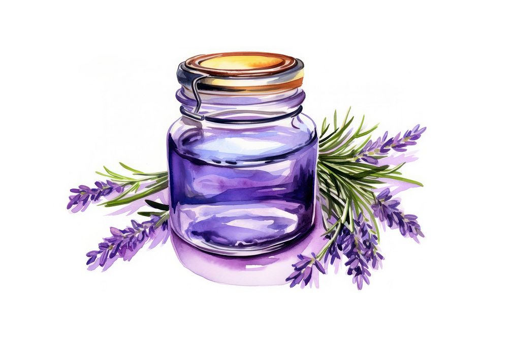 Lavender container flower plant. AI generated Image by rawpixel.