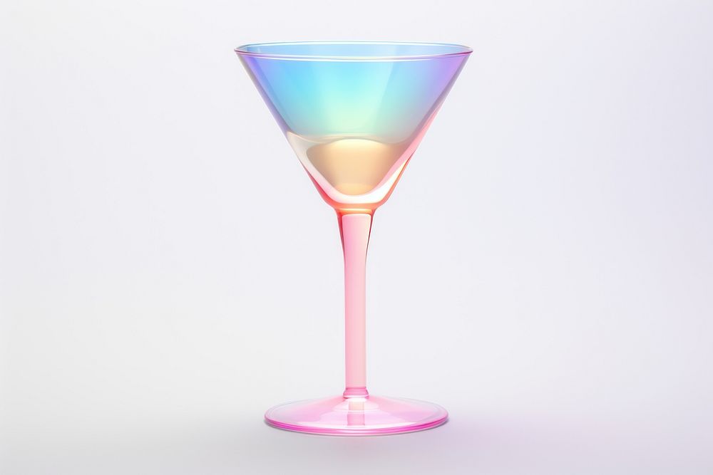Glass cocktail martini drink. AI generated Image by rawpixel.