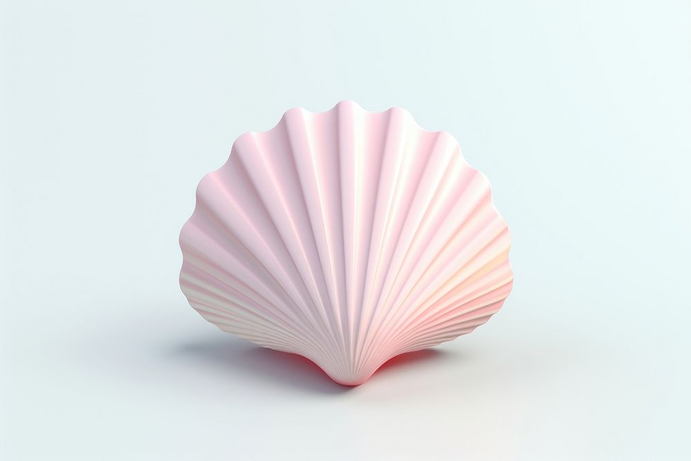 Shell clam invertebrate simplicity. AI generated Image by rawpixel.