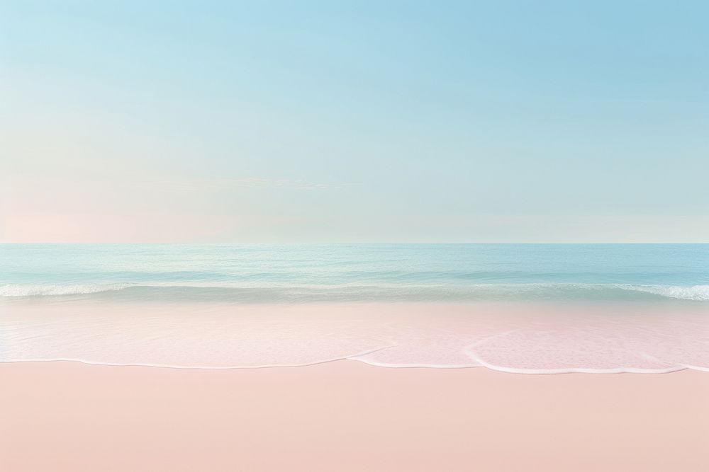 Beach backgrounds outdoors horizon. AI generated Image by rawpixel.