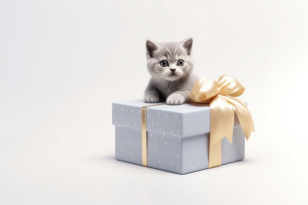 Box mammal animal kitten. AI generated Image by rawpixel.