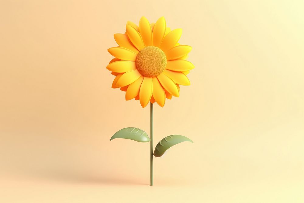Sunflower petal plant inflorescence. AI generated Image by rawpixel.