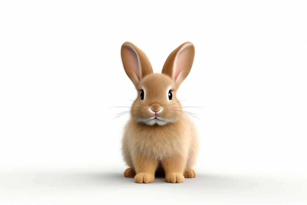 Rodent mammal animal rabbit. AI generated Image by rawpixel.