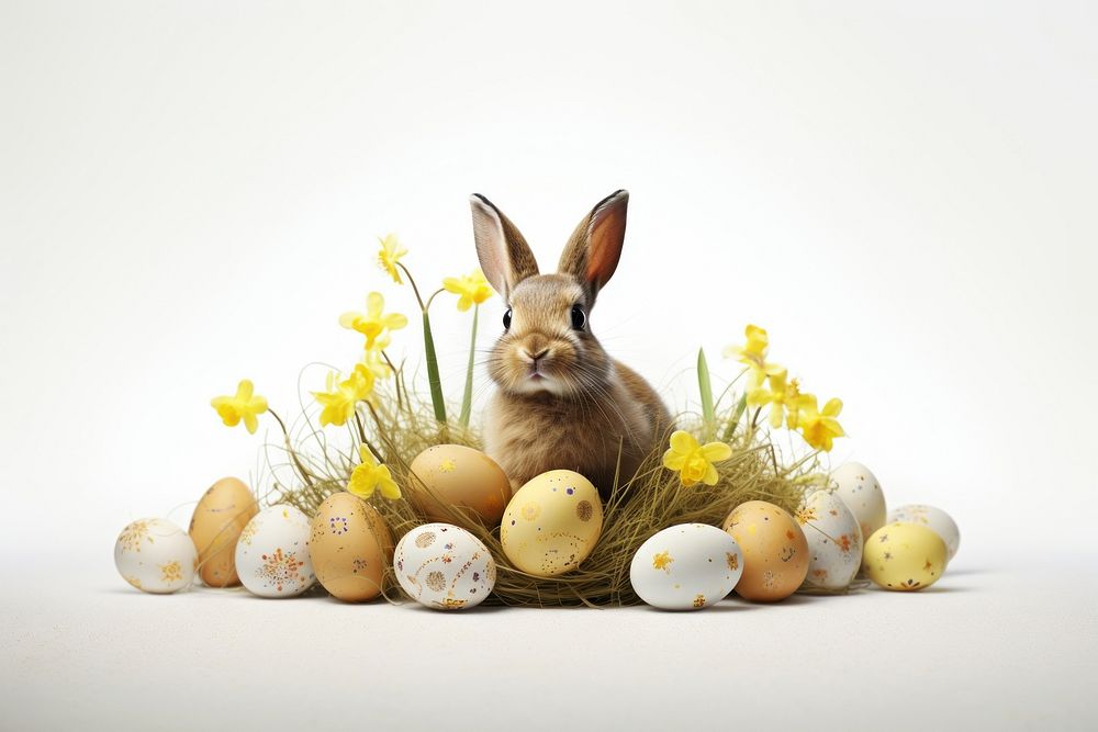 Animal mammal easter egg. AI generated Image by rawpixel.