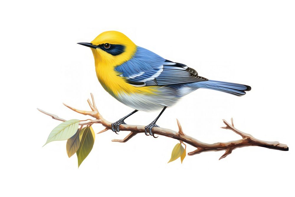 Bird animal canary wing. AI generated Image by rawpixel.