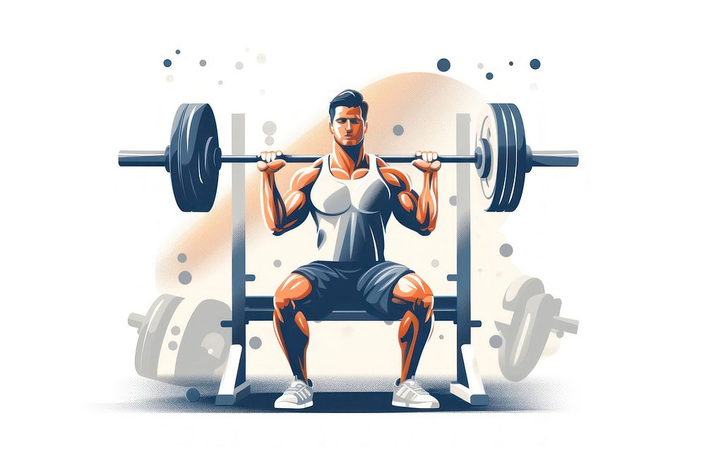 Gym sports adult man. AI generated Image by rawpixel.