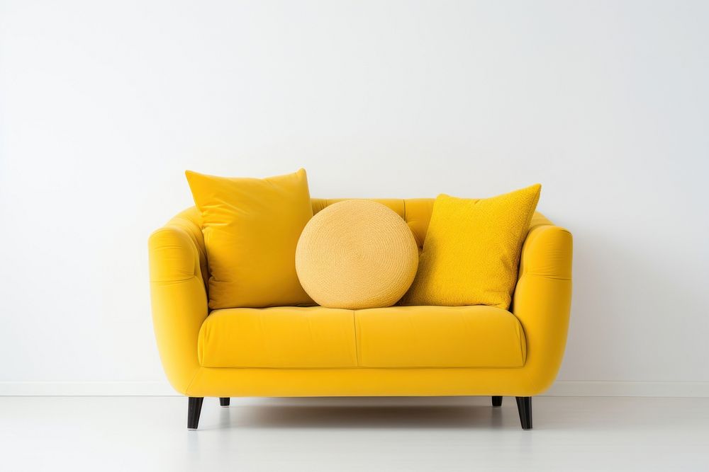 Pillow furniture armchair cushion. AI generated Image by rawpixel.