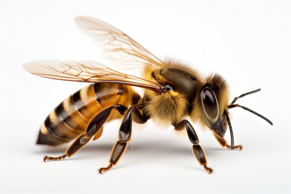 Bee animal insect hornet. AI generated Image by rawpixel.