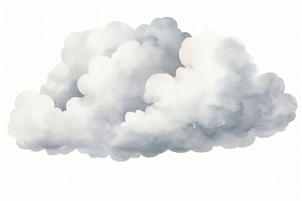 Cloud nature smoke sky. AI generated Image by rawpixel.