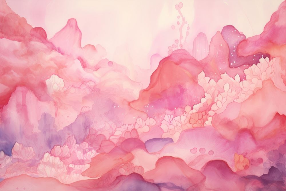 Backgrounds painting petal pink. 