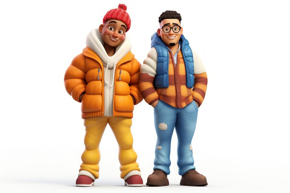 Figurine jacket adult snow. AI generated Image by rawpixel.