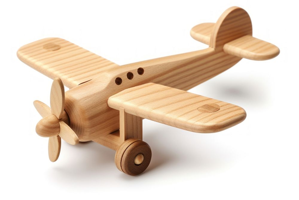 Wood toy airplane aircraft. | Premium Photo Illustration - rawpixel