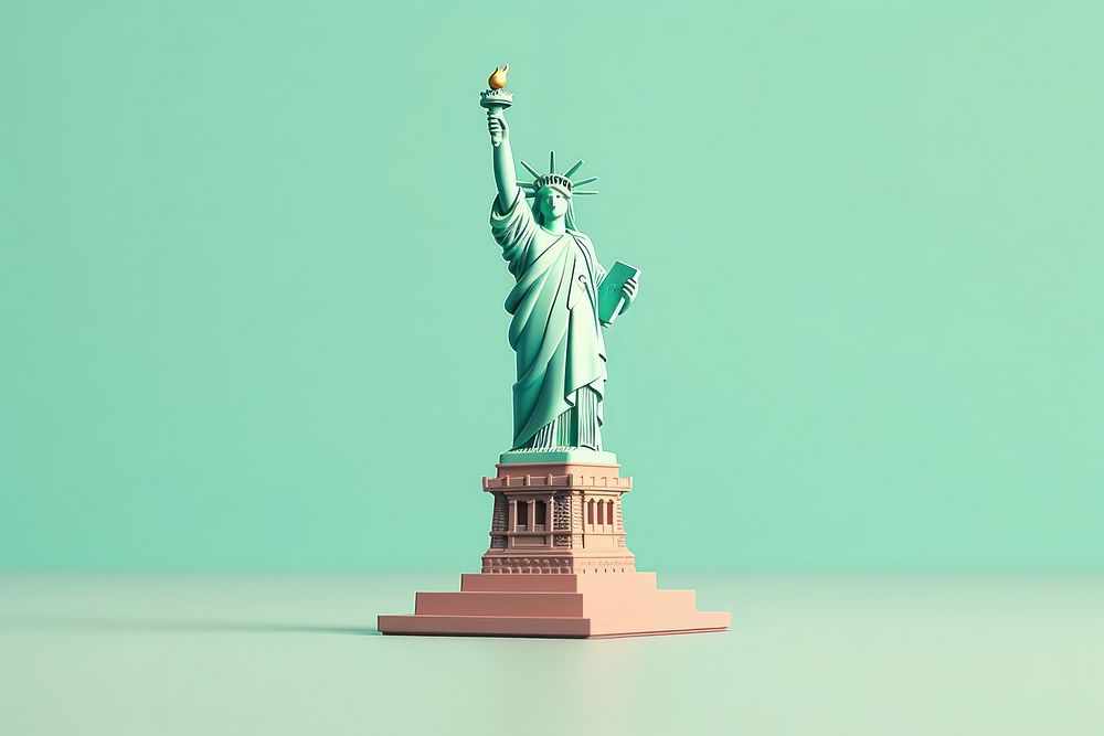Statue sculpture representation independence. AI generated Image by rawpixel.
