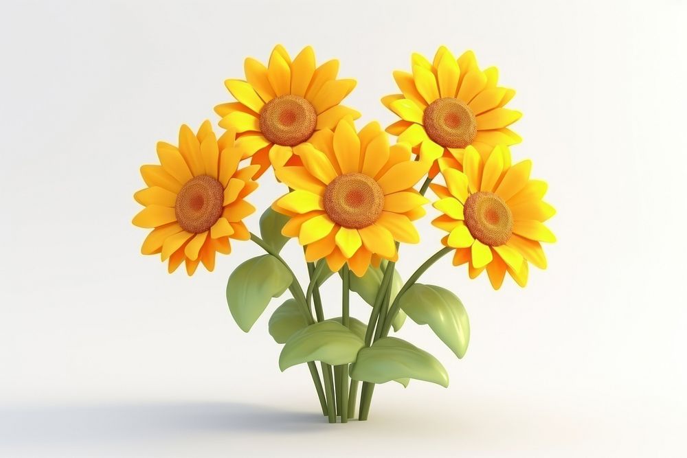 Flower sunflower petal plant. AI generated Image by rawpixel.