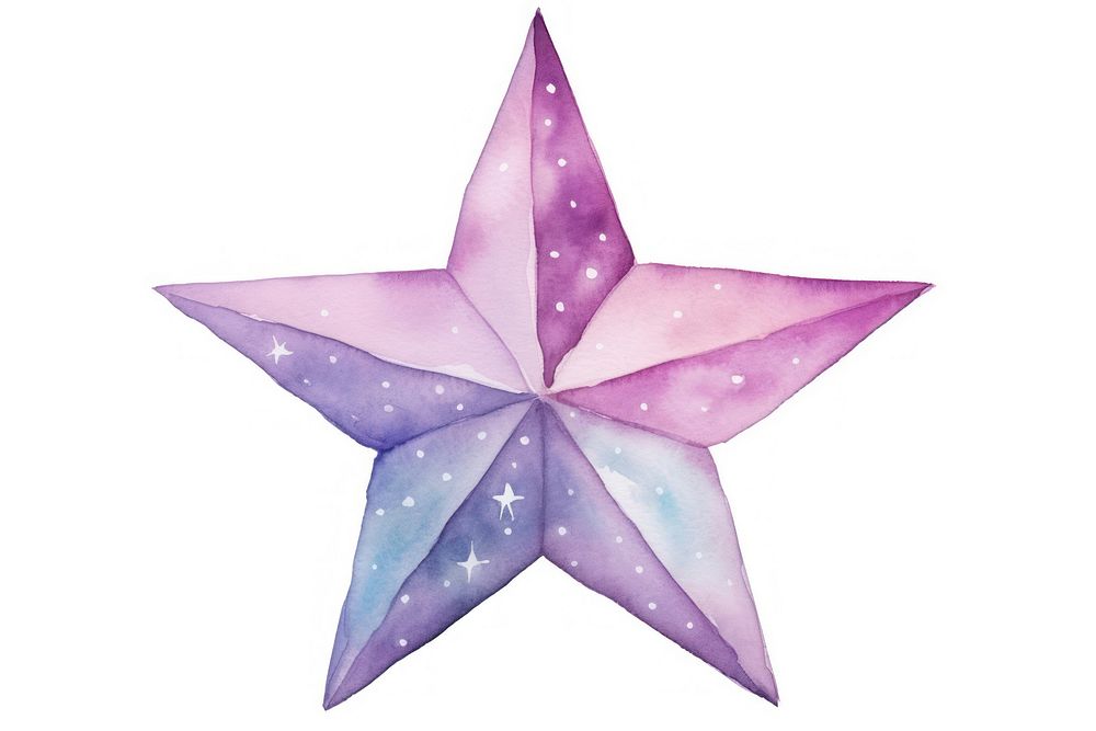 Symbol star white background creativity. AI generated Image by rawpixel.