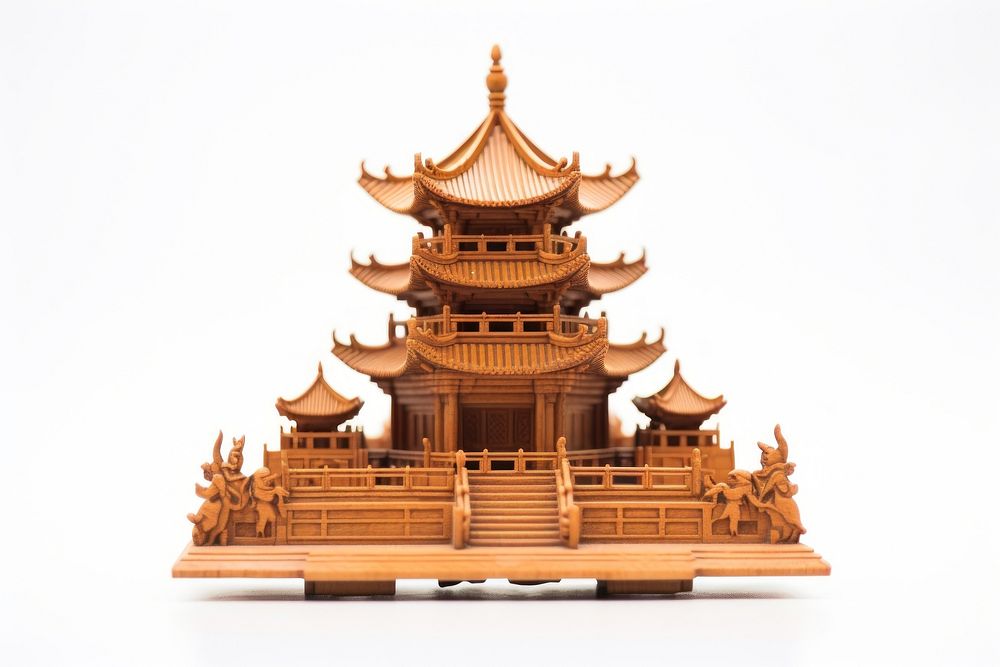 Architecture building pagoda temple. AI generated Image by rawpixel.