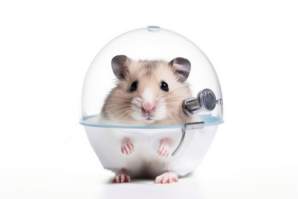 Hamster animal rodent mammal. AI generated Image by rawpixel.