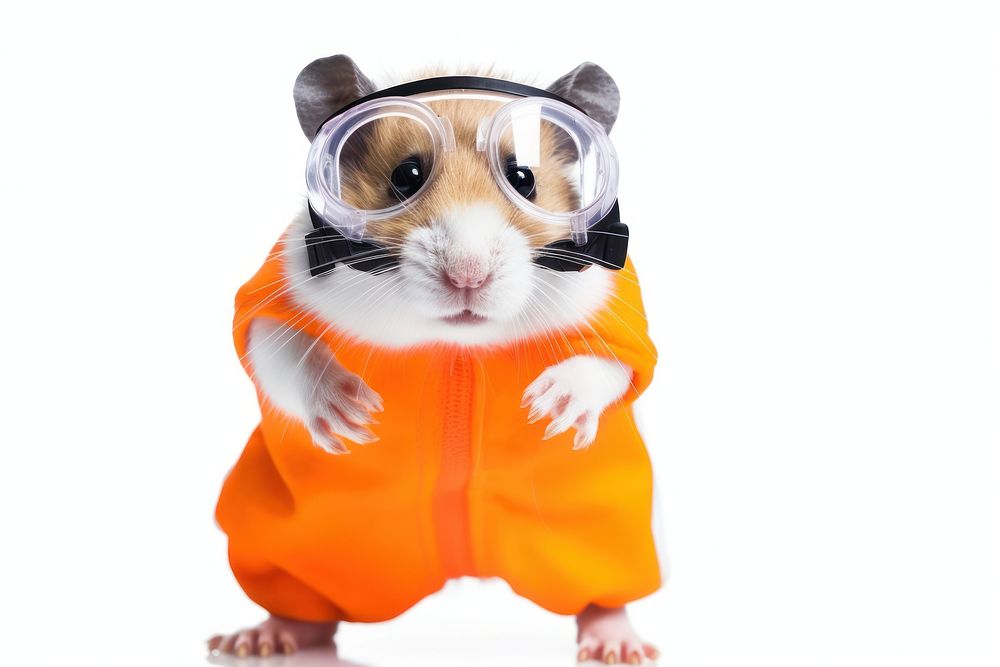 Hamster animal mammal rodent. AI generated Image by rawpixel.