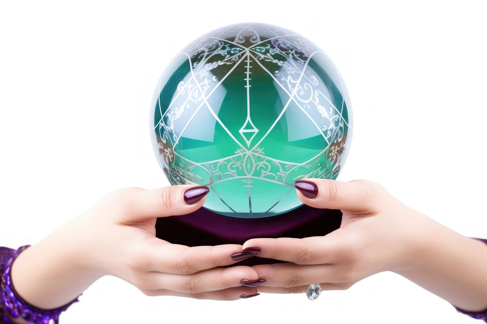 Hand jewelry holding sphere. AI generated Image by rawpixel.