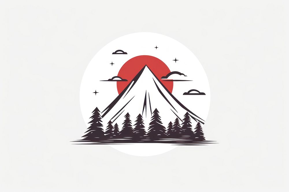 Outdoors drawing camping sketch. AI generated Image by rawpixel.