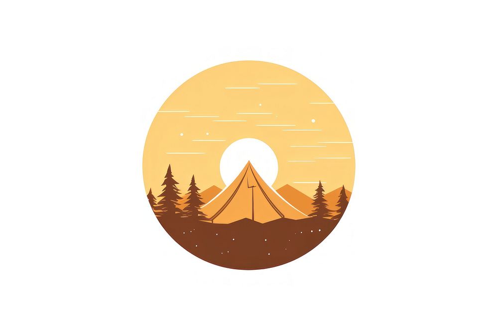 Outdoors camping nature tranquility. AI generated Image by rawpixel.