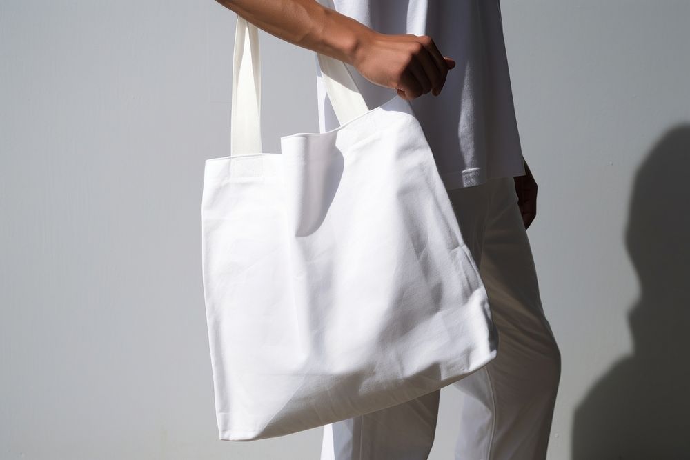 Bag handbag adult white. AI generated Image by rawpixel.