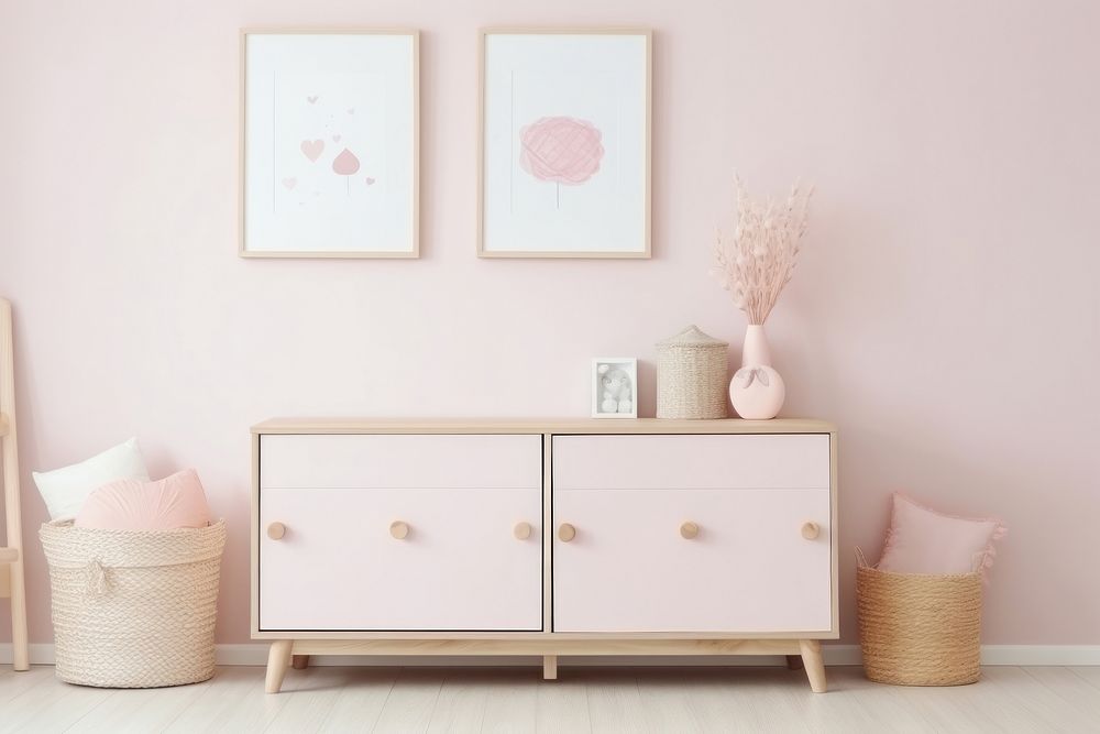 Furniture sideboard cabinet frame. AI generated Image by rawpixel.