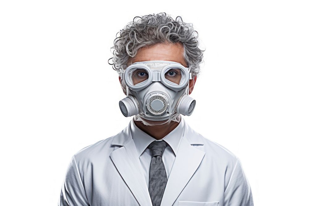 Adult mask white background accessories. AI generated Image by rawpixel.