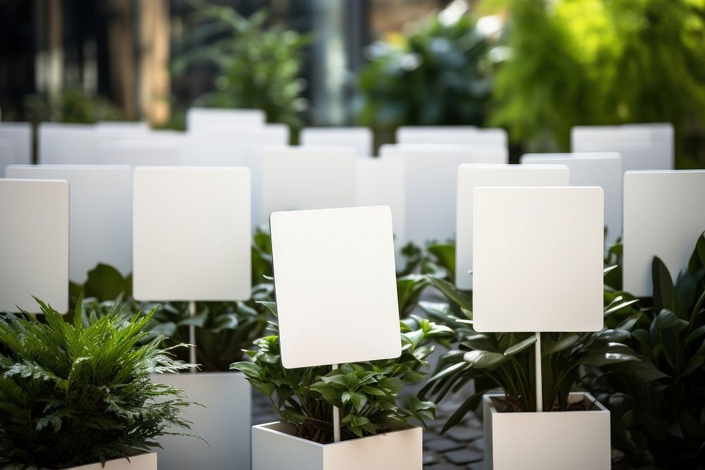 Plant white architecture electronics. AI generated Image by rawpixel.