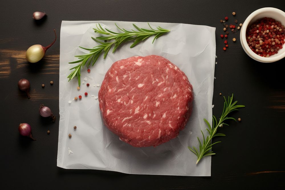 Beef food meat ingredient. AI | Free Photo - rawpixel