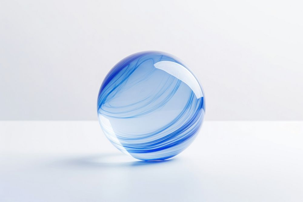 Sphere blue simplicity football. AI generated Image by rawpixel.
