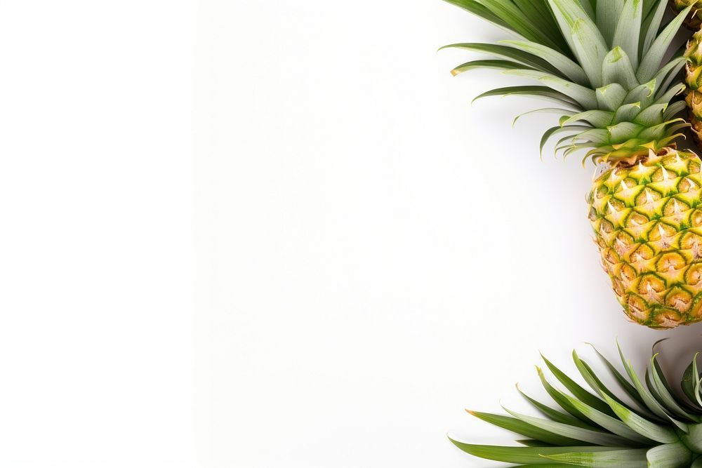 Pineapple backgrounds plant fruit. AI generated Image by rawpixel.