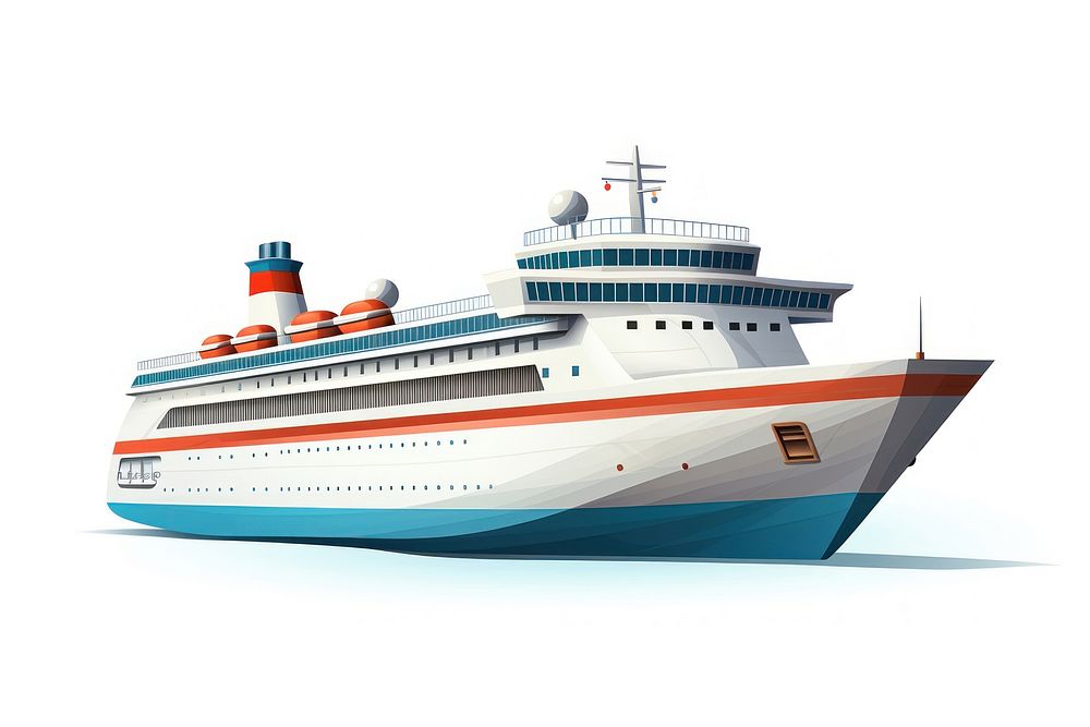 Ship vehicle cruise ferry. AI generated Image by rawpixel.