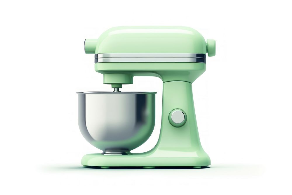 Mixer green white background technology. AI generated Image by rawpixel.