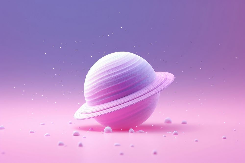 Space sphere planet purple. AI generated Image by rawpixel.