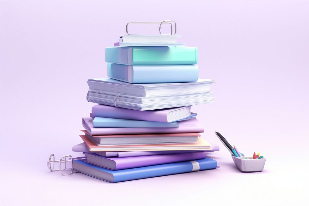 Paper file publication education. AI generated Image by rawpixel.