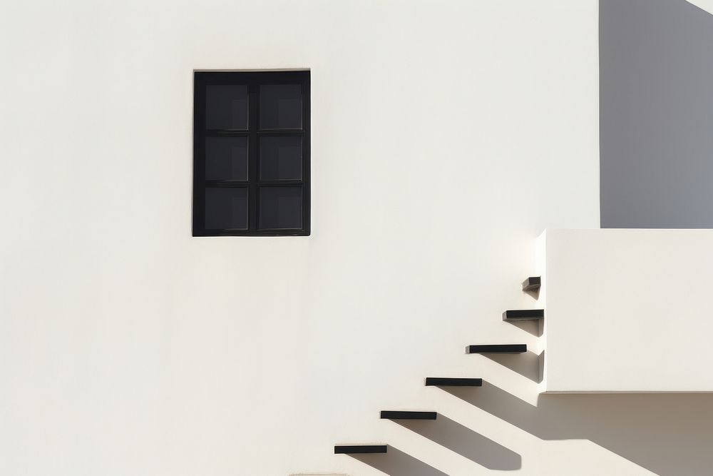 Architecture staircase building house. AI generated Image by rawpixel.