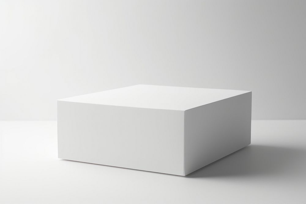 Box furniture table white. AI generated Image by rawpixel.