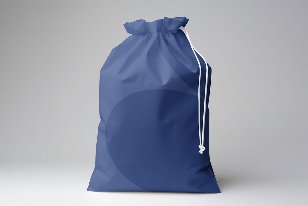 Gym drawstring bag with design space