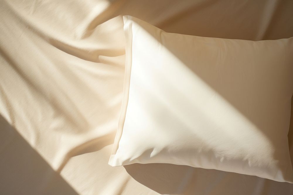 Pillow backgrounds white furniture. AI generated Image by rawpixel.