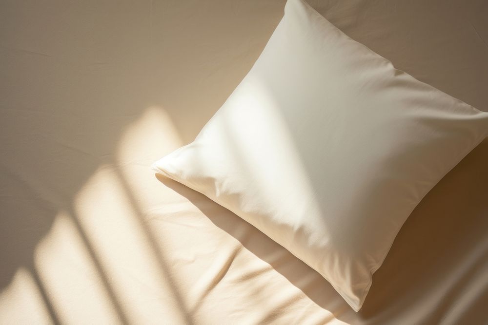 Pillow cushion white comfortable. AI generated Image by rawpixel.