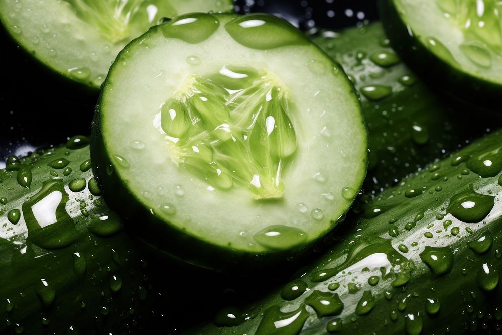 Cucumber vegetable fruit plant. AI generated Image by rawpixel.