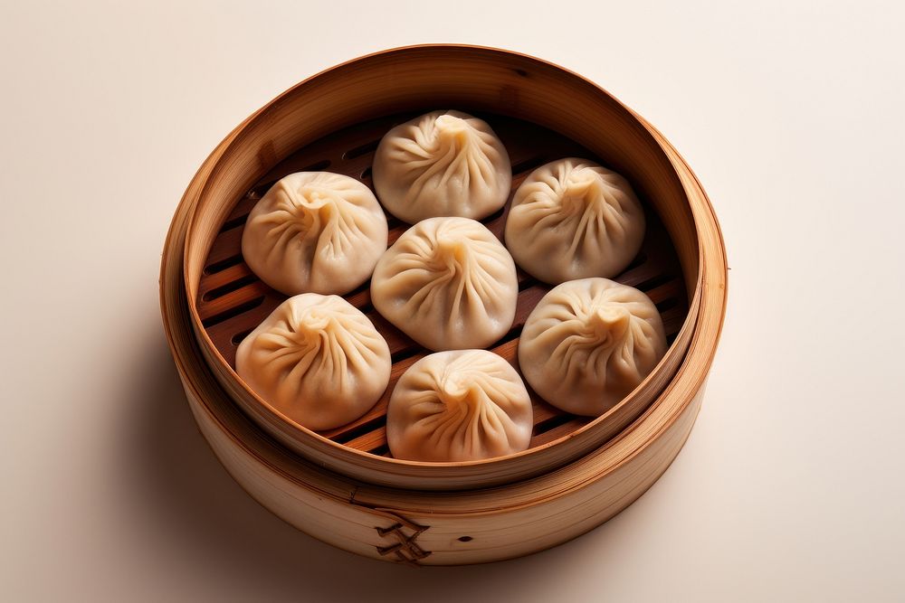 Dumpling food xiaolongbao ingredient. AI generated Image by rawpixel.
