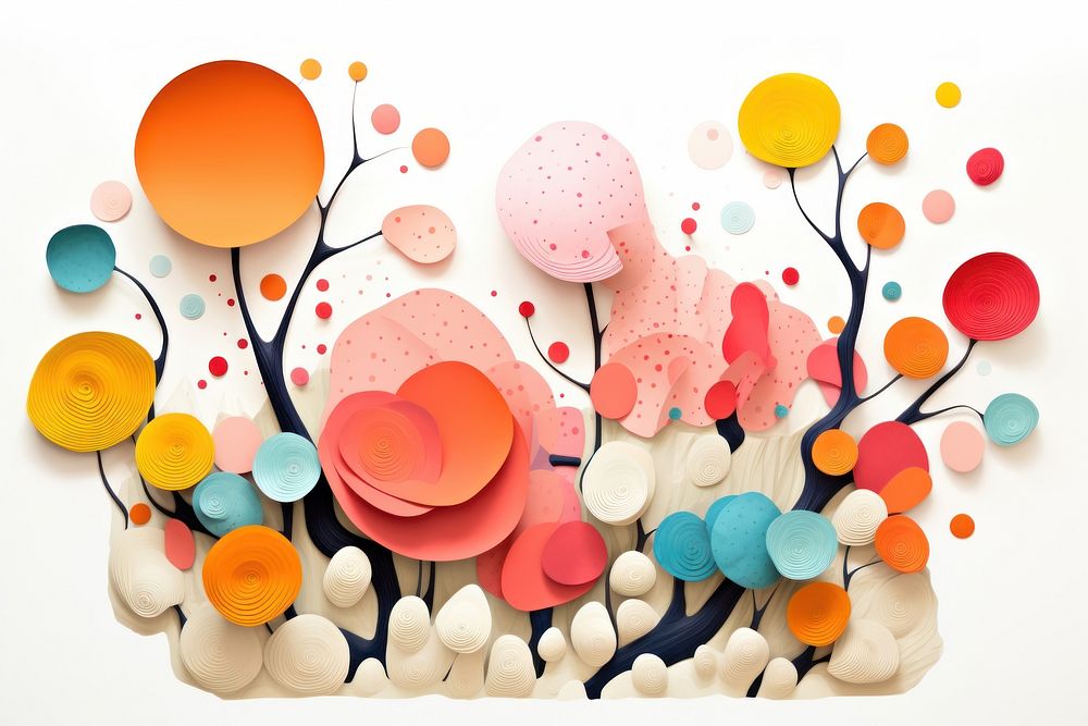 Art paper confectionery microbiology. AI generated Image by rawpixel.