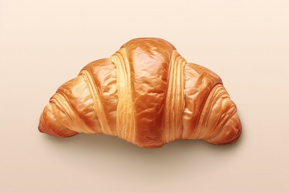 Croissant bread food viennoiserie. 