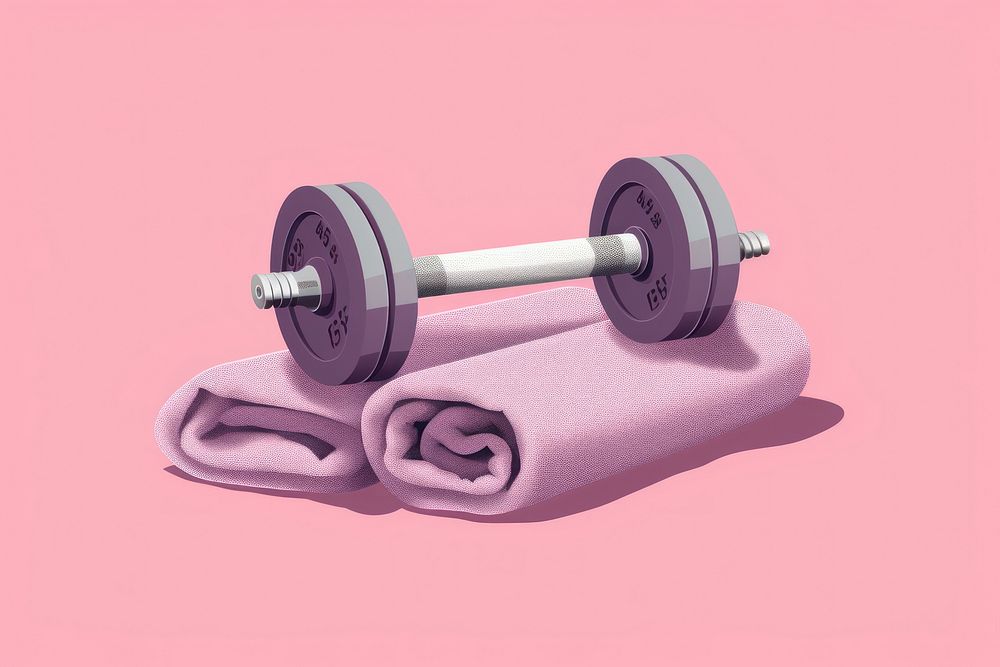 Dumbbell sports weight gym. AI generated Image by rawpixel.